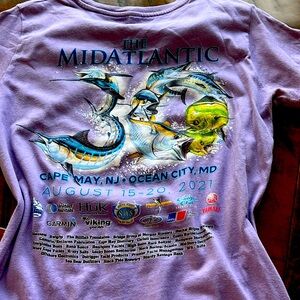 MidAtlantic Fishing shirt. Cape May NJ